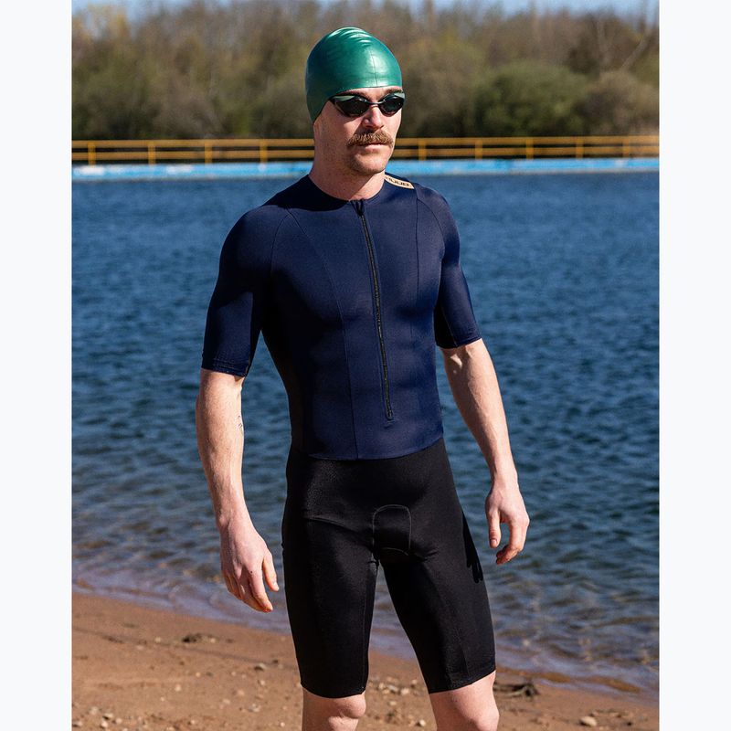 Комбінезон для тріатлону чоловічий HUUB Collective Trisuit navy/black 3