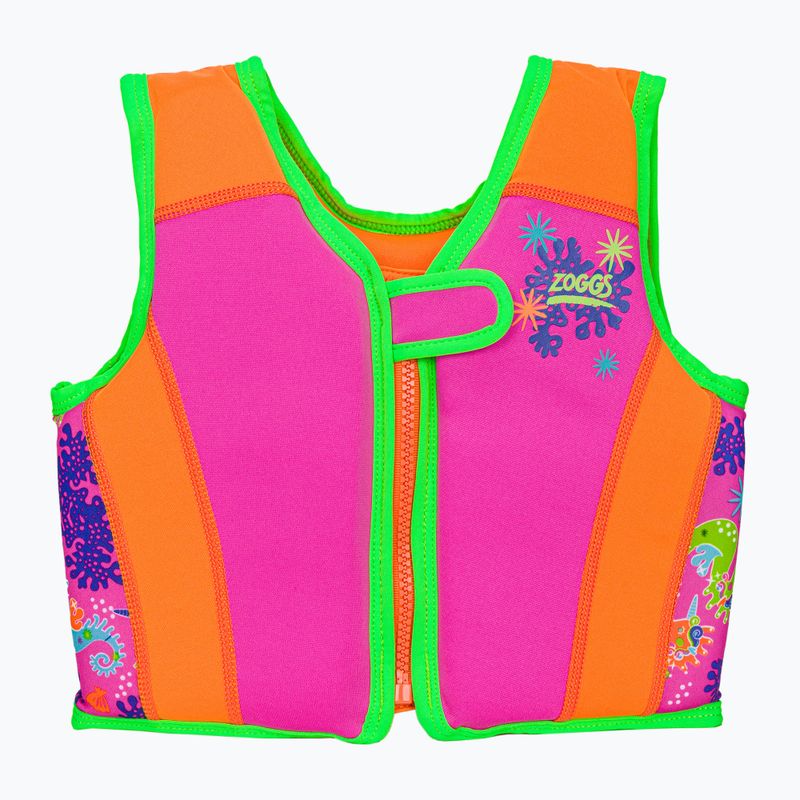 Жилет плавальний дитячий Zoggs Sea Saw Swimsure рожевий 465490