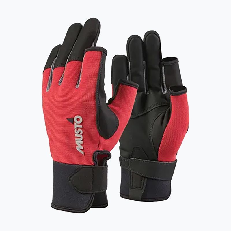 Справжні червоні вітрильні рукавички Musto Essential Sailing Long Finger