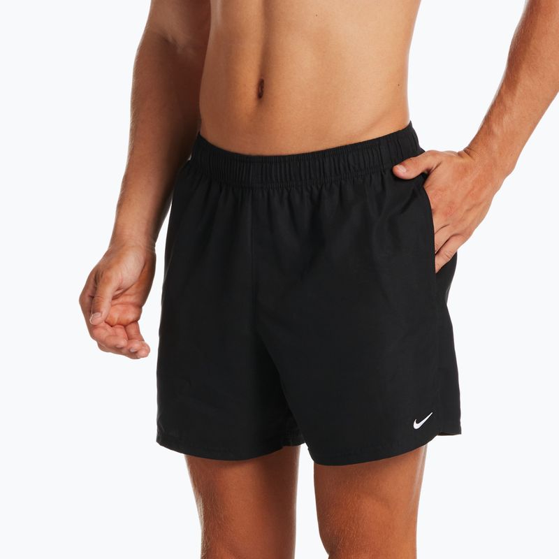Шорти для плавання чоловічі Nike Essential 5" Volley чорні NESSA560-001
