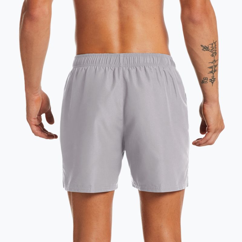 Шорти для плавання чоловічі Nike Essential 5" Volley сірі NESSA56-079 2