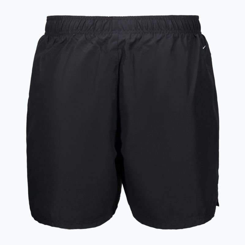 Шорти для плавання чоловічі Nike Logo Solid 5" Volley чорні NESSA566-001 2
