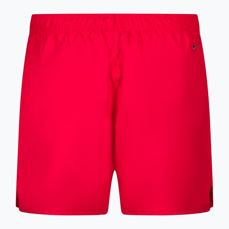 Шорти для плавання чоловічі Nike Logo Solid 5" Volley червоні NESSA566-614 2