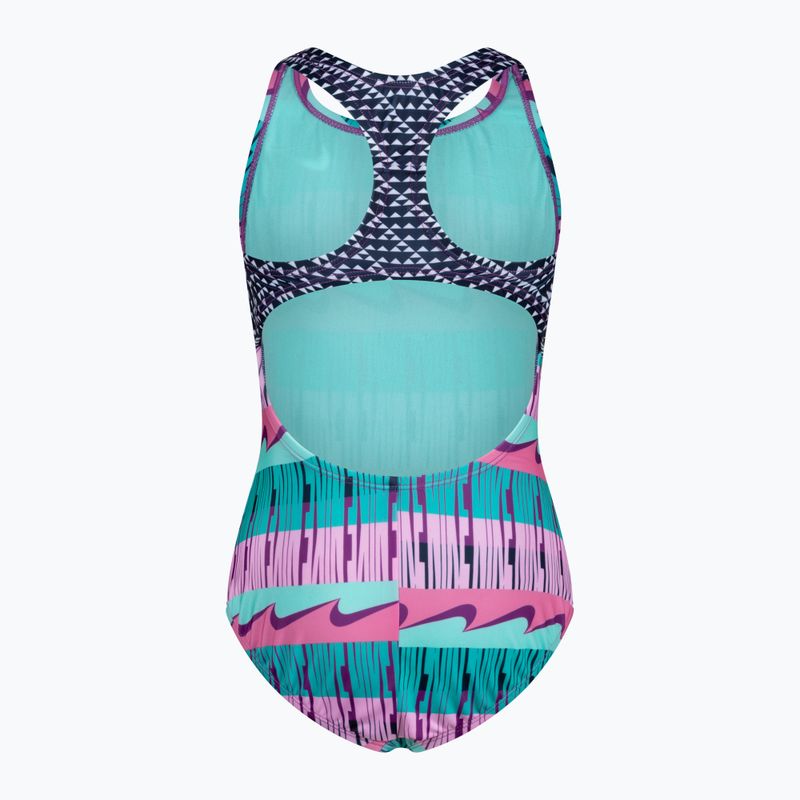 Купальник суцільний дитячий  Nike Clash кольоровий NESSA735-672 2