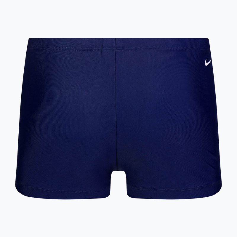 Боксери купальні чоловічі Nike Logo Aquashort темно-сині NESSA547 2