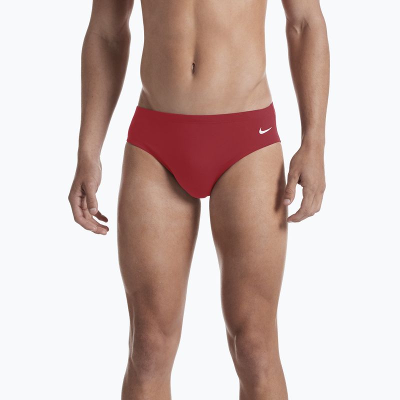 Плавки чоловічі Nike Hydrastrong Solid Brief червоні NESSA004-614 7