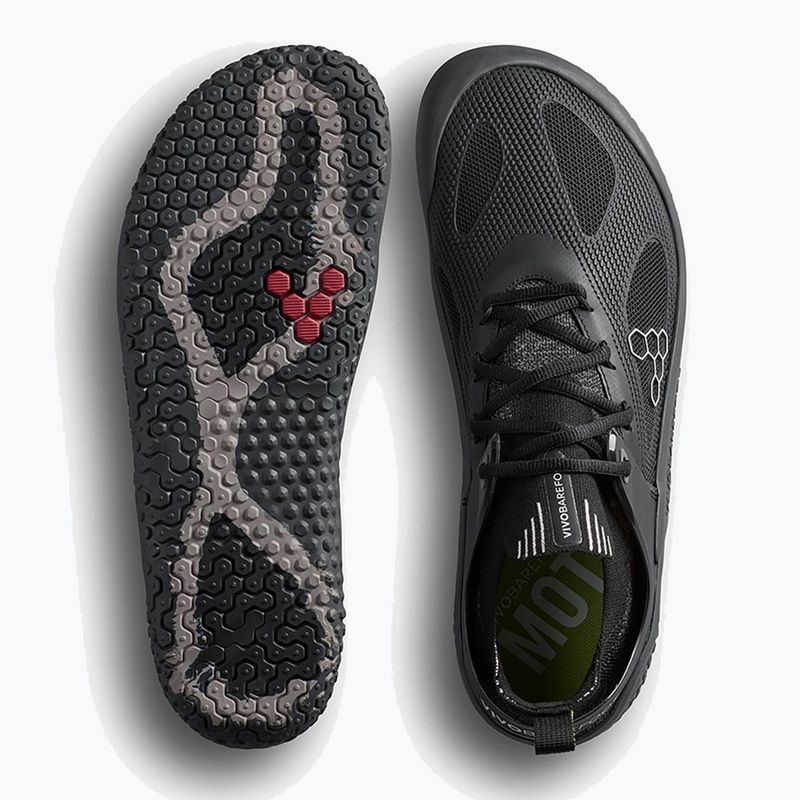 Кросівки barefoot чоловічі Vivobarefoot Motus Strength obsidian/grey 5