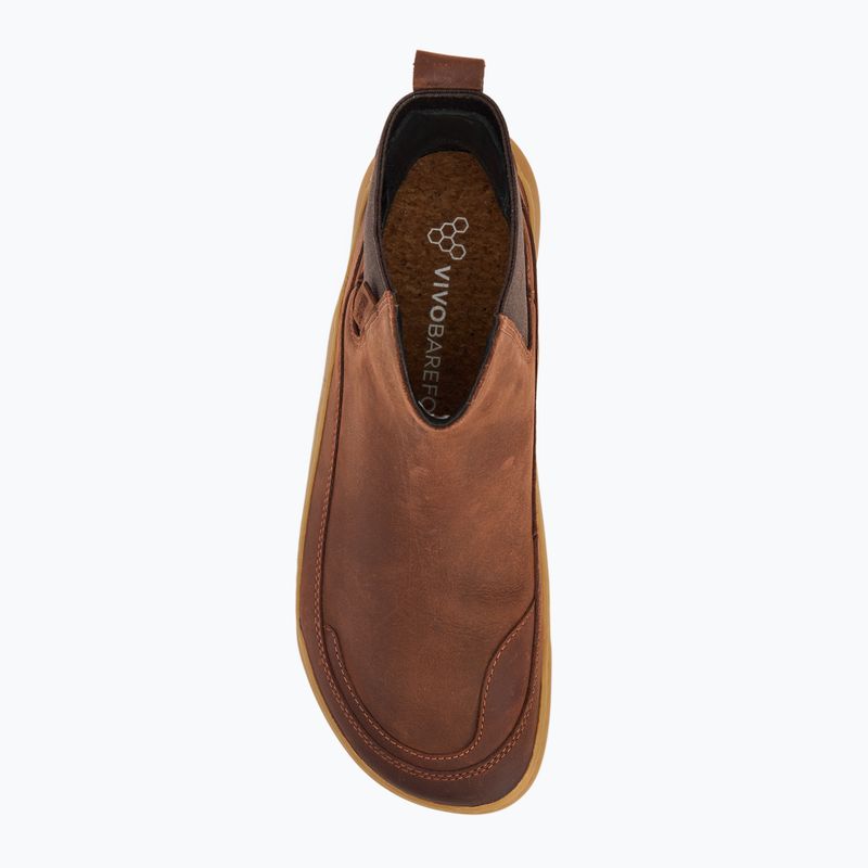 Черевики barefoot жіночі Vivobarefoot Gobi Chelsea cinnamon 5