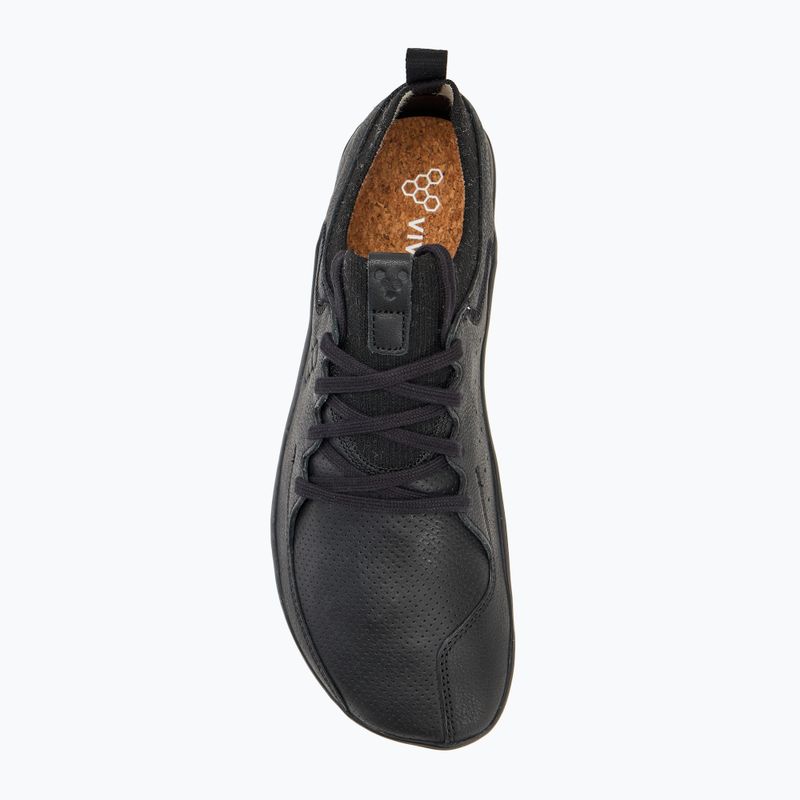 Черевики barefoot чоловічі Vivobarefoot Primus Asana Leather obsidian 5