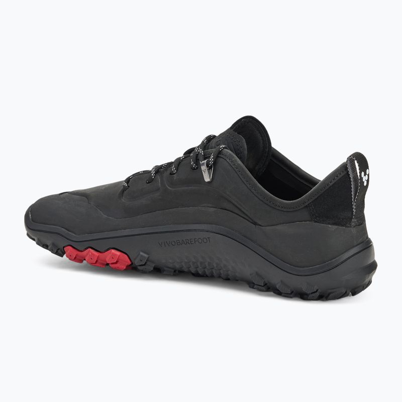 Чоловічі босоніжки Vivobarefoot Tracker Шкіряні низькі обсидіанові 3