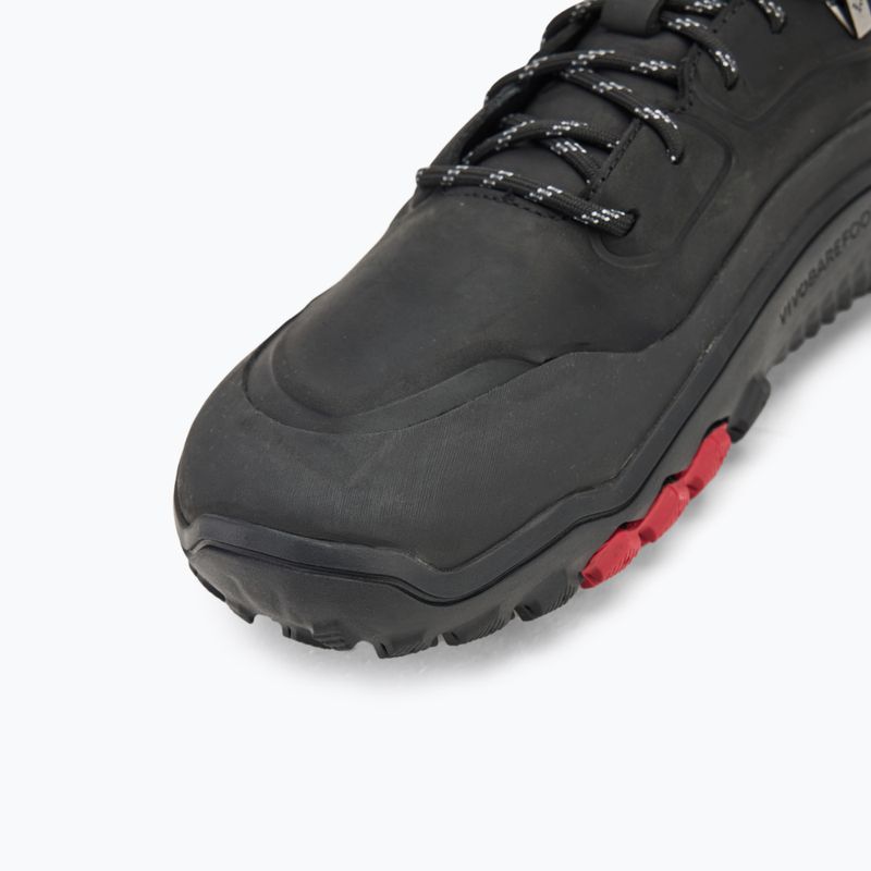 Чоловічі босоніжки Vivobarefoot Tracker Шкіряні низькі обсидіанові 6