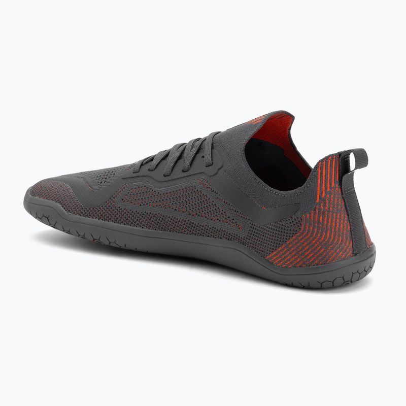 Кросівки barefoot чоловічі Vivobarefoot Primus Lite Knit obsidian/cherry tomato 3