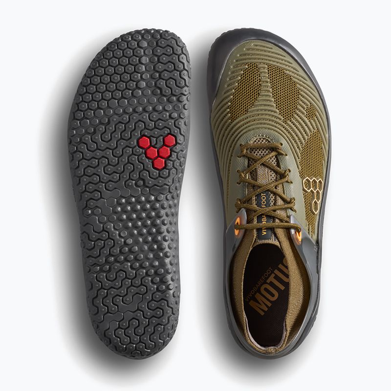 Кросівки barefoot чоловічі Vivobarefoot Motus Strenght II dark olive 6