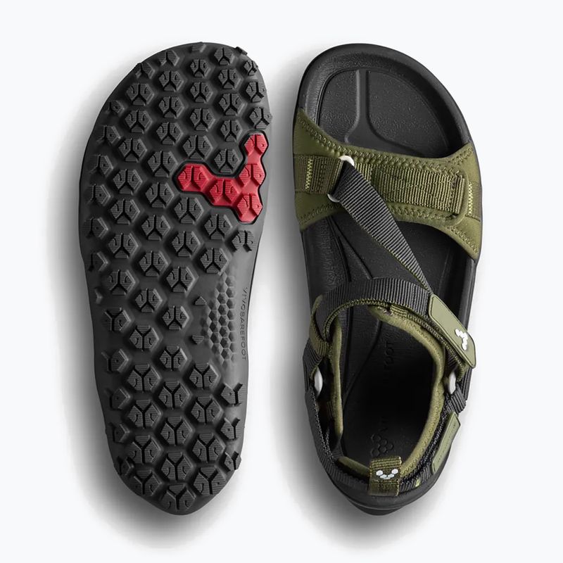 Сандалі barefoot жіночі Vivobarefoot Tracker Ora dark olive 5
