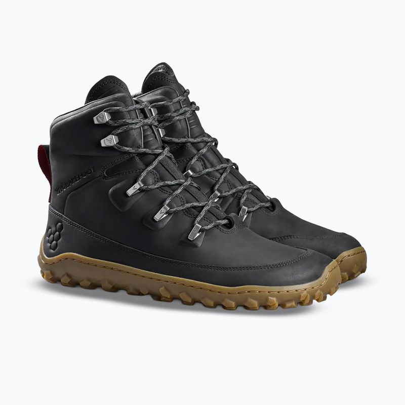 Взуття барефоот чоловіче Vivobarefoot Tracker Leather obsidian 3