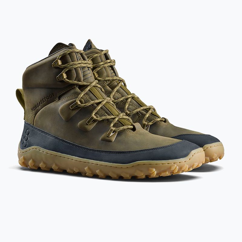 Чоловіче взуття barefoot Vivobarefoot Tracker Leather dark olive 3