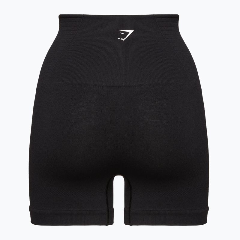 Шорти для тренувань жіночі Gymshark Energy Seamless black 2