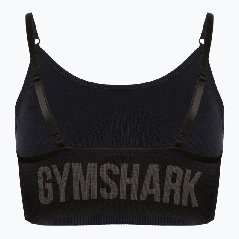 Спортивний бюстгальтер Gymshark Flex Strappy Sports чорний 2