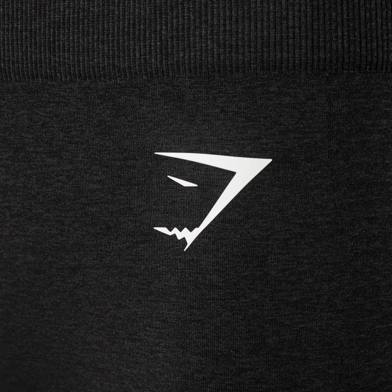 Шорти для тренувань жіночі Gymshark Vital Seamless black marl 7