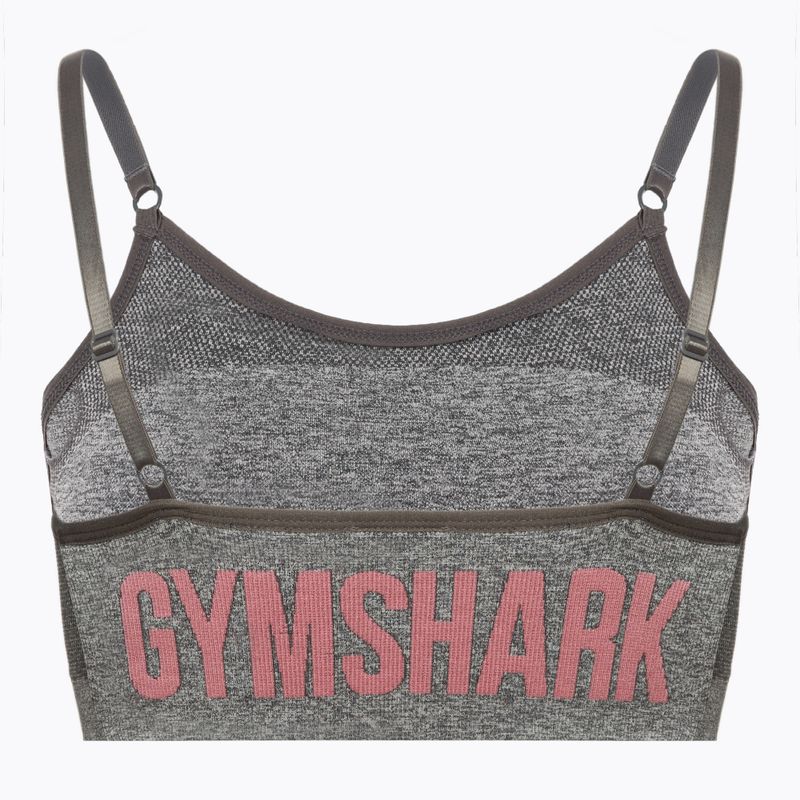 Спортивний бюстгальтер Gymshark Flex Strappy Спортивний тренувальний бюстгальтер мергель / рожевий 2