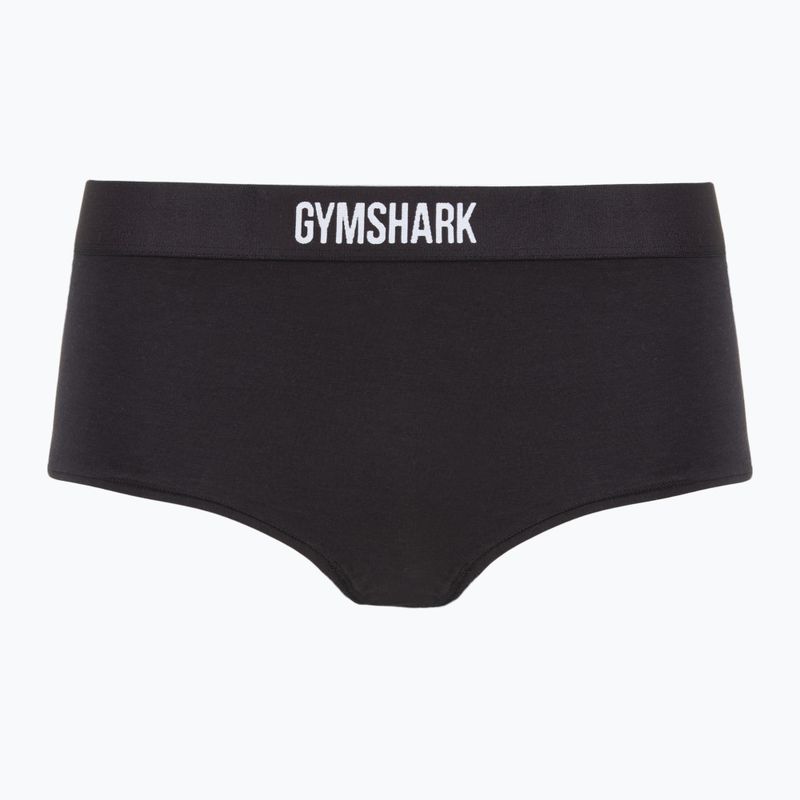 Труси жіночі Gymshark Boyshorts black