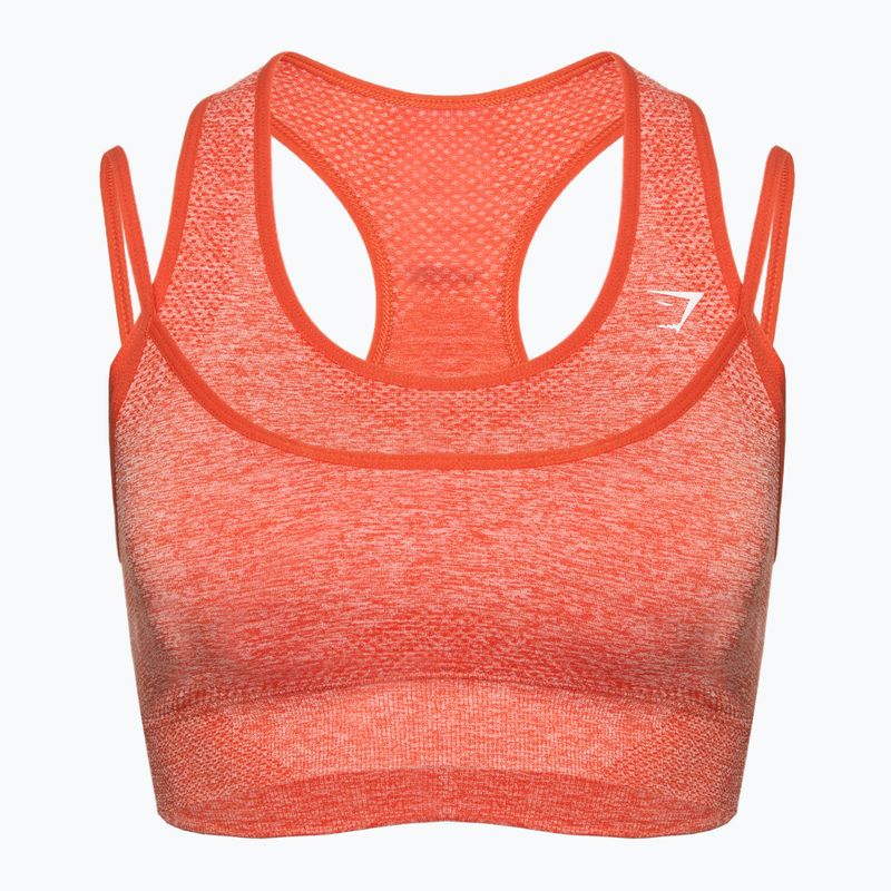 Бюстгальтер для тренувань Gymshark Vital Rise Sports red / marl