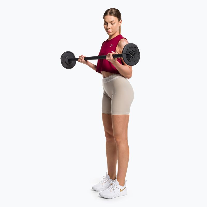 Шорти для тренувань жіночі Gymshark Fit Cycling pebble grey 2