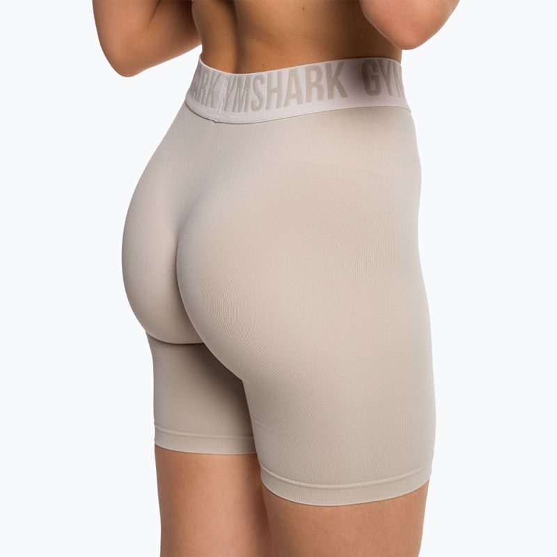 Шорти для тренувань жіночі Gymshark Fit Cycling pebble grey 4