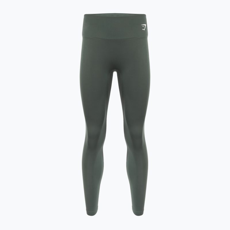 Легінси для тренувань жіночі Gymshark Training Full Length obsidian / green