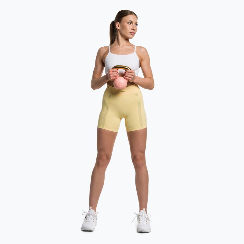 Шорти для тренувань жіночі Gymshark Whitney V3 pollen 2