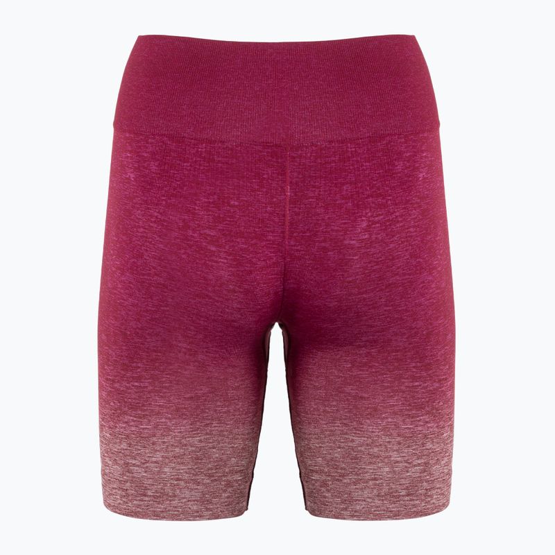 Шорти для тренувань жіночі Gymshark Adapt Ombre Seamless red / marl 2