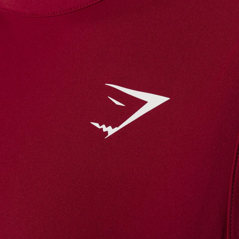 Топ тренувальний жіночий Gymshark Training Crop Tank burgundy/red 7