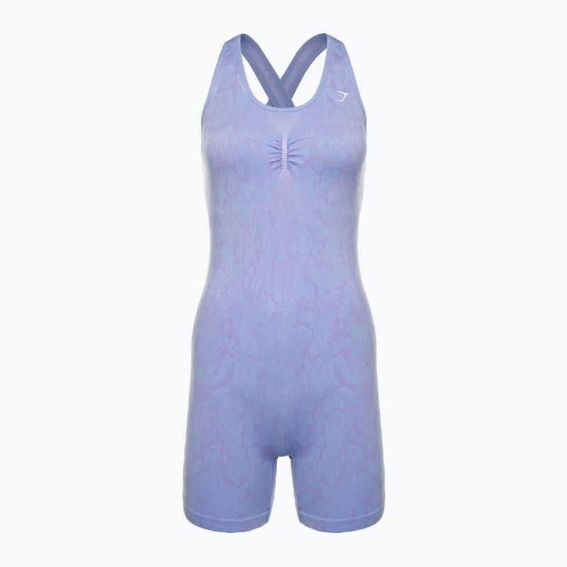 Бюстгальтер спортивний Gymshark Adapt Animal Butterfly alpine blue/purple/white 5