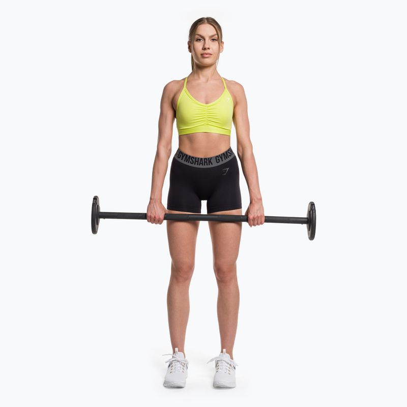 Шорти для тренувань жіночі Gymshark Fit black 2