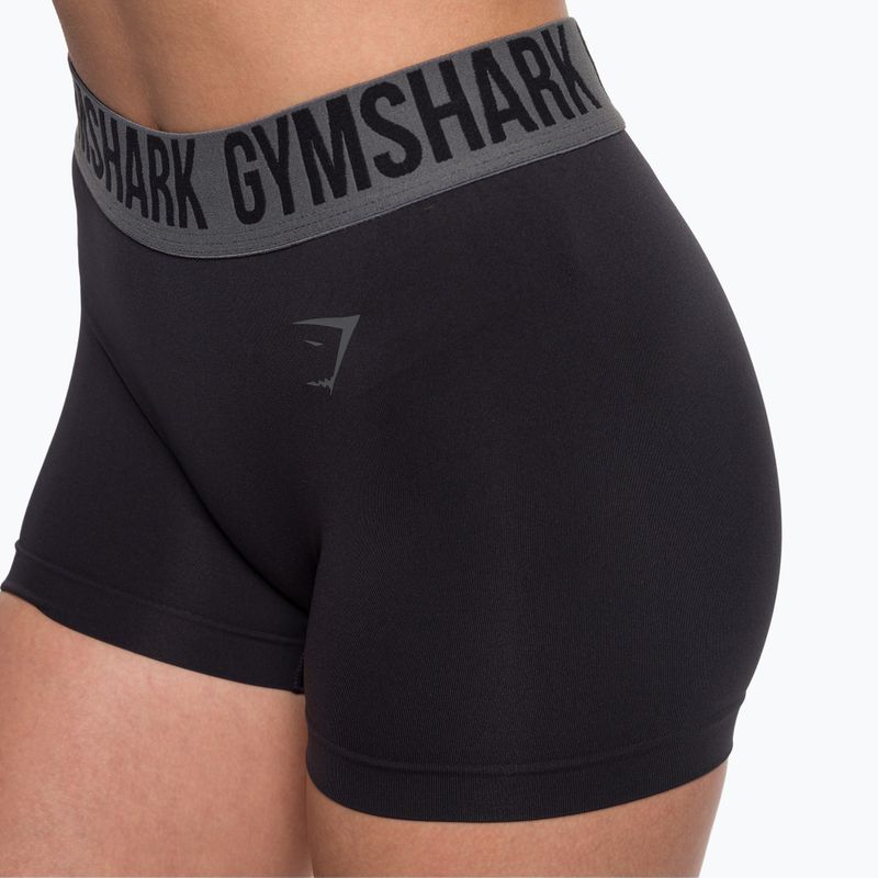 Шорти для тренувань жіночі Gymshark Fit black 4