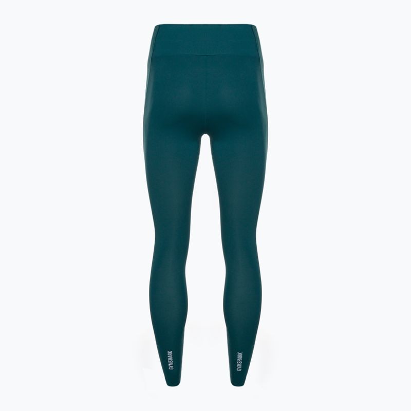 Легінси тренувальні жіночі Gymshark Speed niagara teal 6