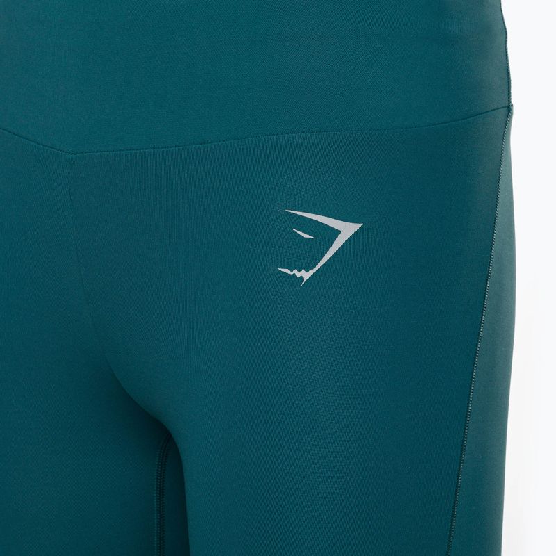 Легінси тренувальні жіночі Gymshark Speed niagara teal 7