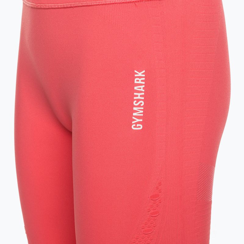 Легінси тренувальні жіночі Gymshark Energy Seamless polka pink/white 7