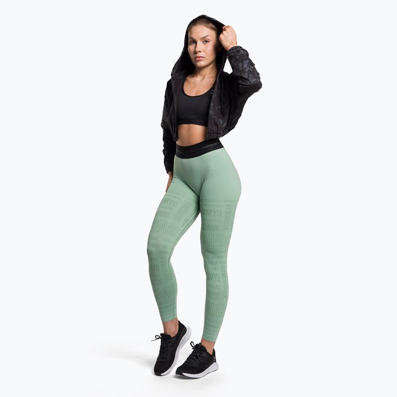 Кофта тренувальна жіноча Gymshark KK Twins Zip Up Crop black/blue 2