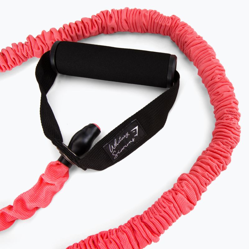 Експандер для тренувань Gymshark Whitney V3 Light Resistance red/black 3