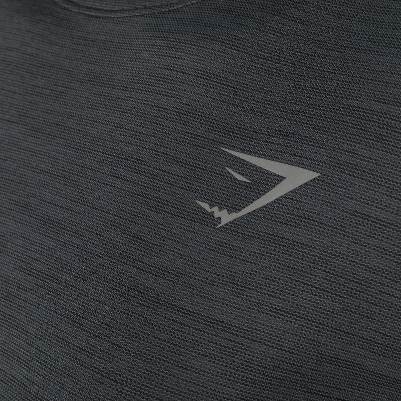 Футболка для тренувань жіноча Gymshark Running Top SS dark/grey 7