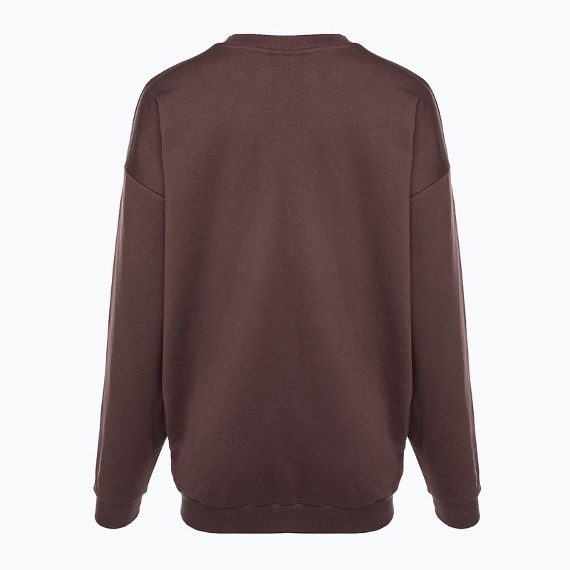 Кофта тренувальна жіноча Gymshark Gfx Gslc Oversized brown 6
