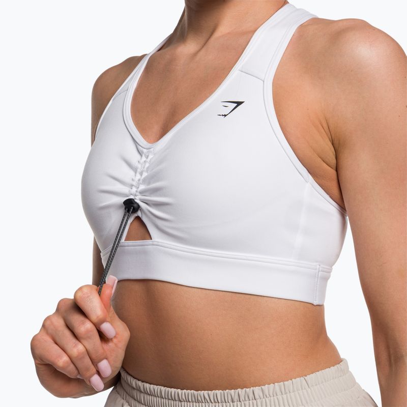 Бюстгальтер спортивний Gymshark Pulse Sports white 4