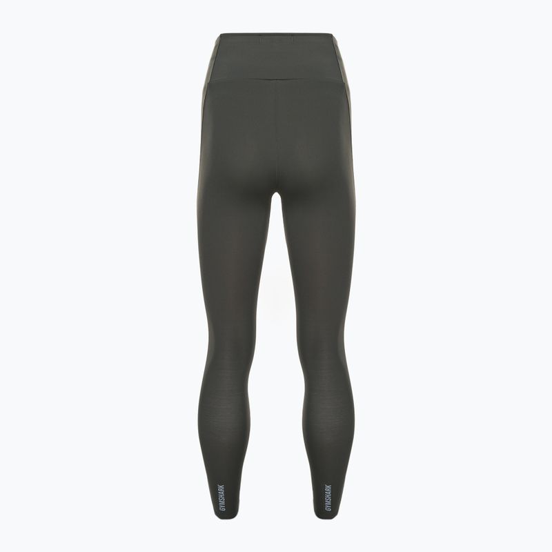 Легінси тренувальні жіночі Gymshark Speed charcoal grey 7