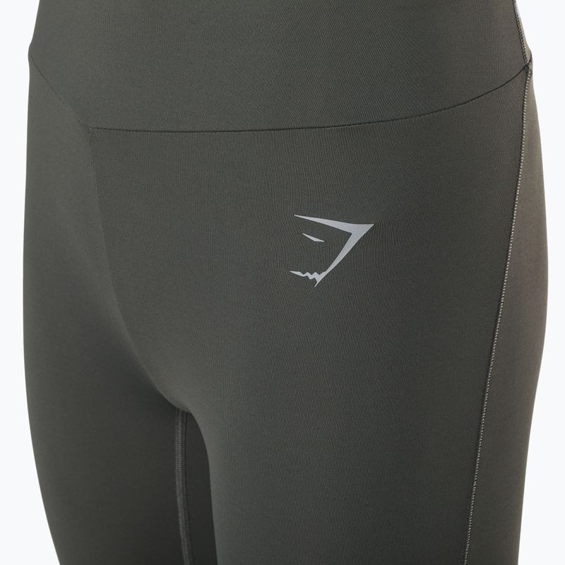 Легінси тренувальні жіночі Gymshark Speed charcoal grey 8