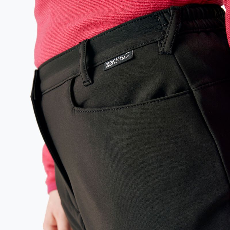 Дитячі трекінгові штани REGATTA Highton Winter black 8