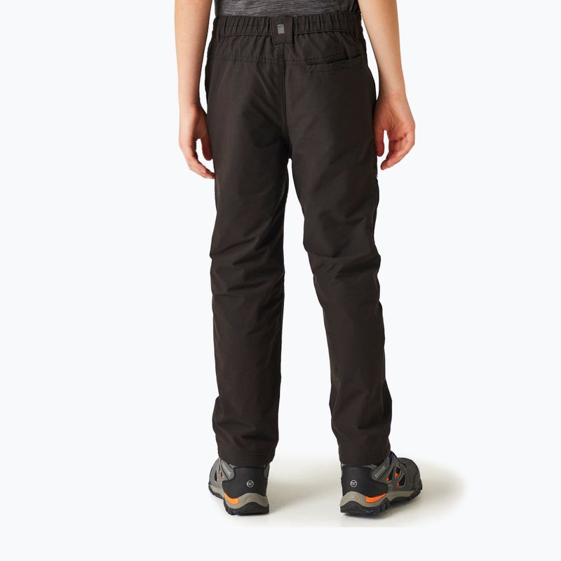 Дитячі трекінгові штани REGATTA Highton Winter black 12