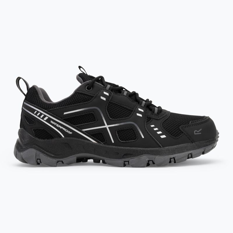 Кросівки трекінгові чоловічі Regatta Vendeavour Low black/granite 2