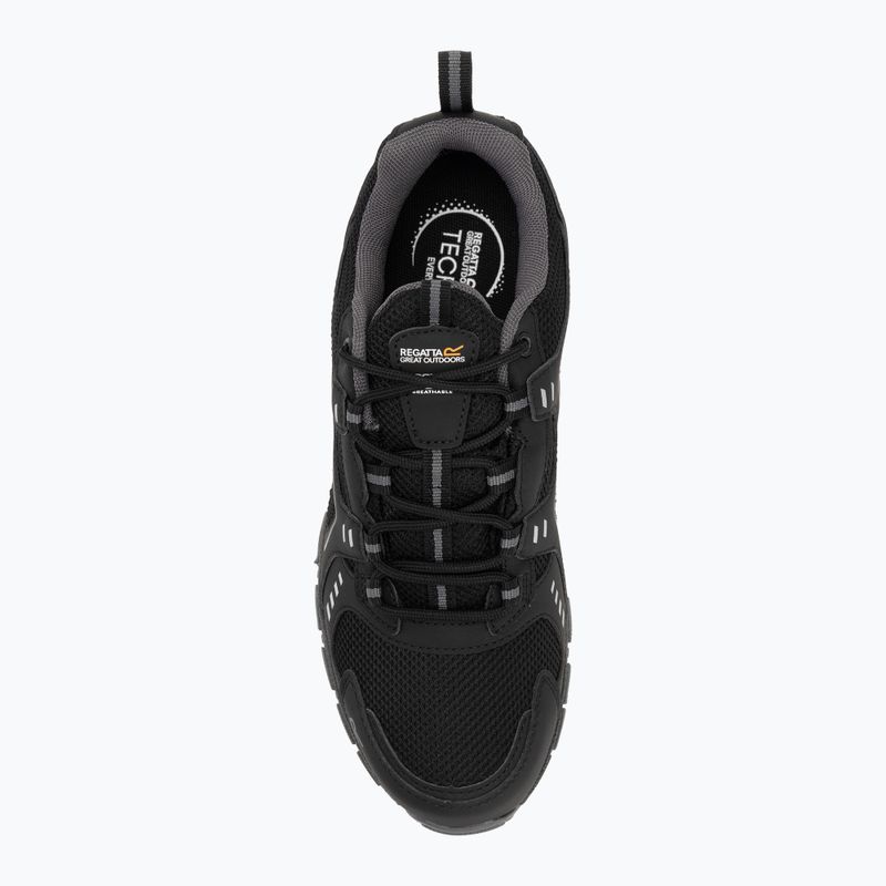 Кросівки трекінгові чоловічі Regatta Vendeavour Low black/granite 5