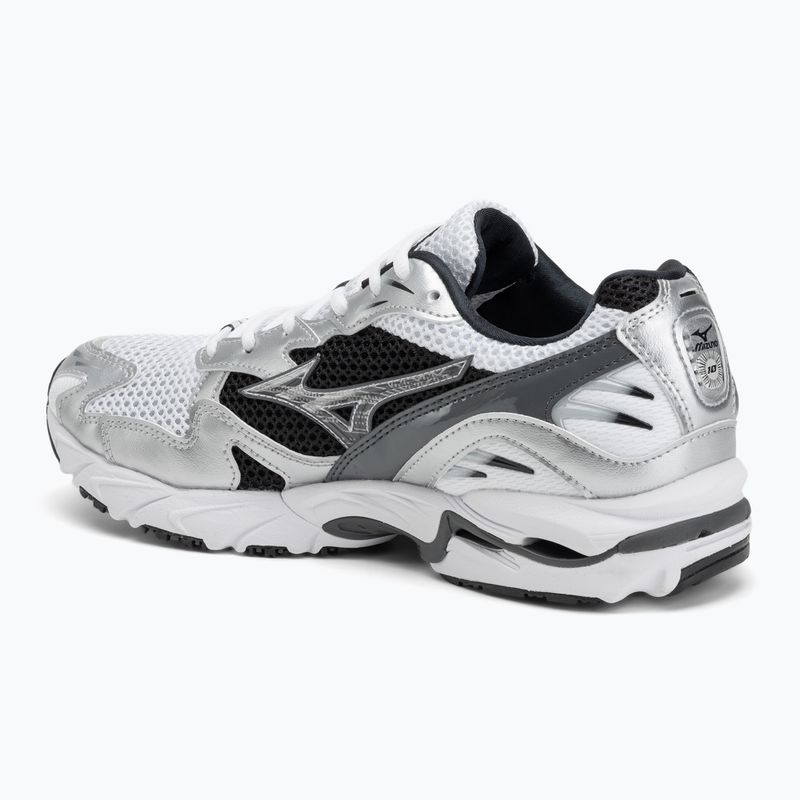 Кросівки чоловічі Mizuno Wave Rider 10 white/silver/black 3